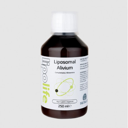 Comprar LIPOLIFE LIPOSOMAL ALIVIUM 250ML EQUISALUD online - Farmacia Coliseum