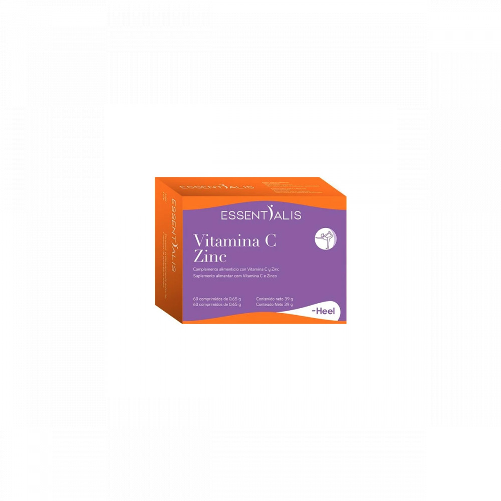 Comprar VITAMINA C ZINC 60 COMP ESSENTIALIS online - Farmacia Coliseum
