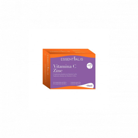 Comprar VITAMINA C ZINC 60 COMP ESSENTIALIS online - Farmacia Coliseum