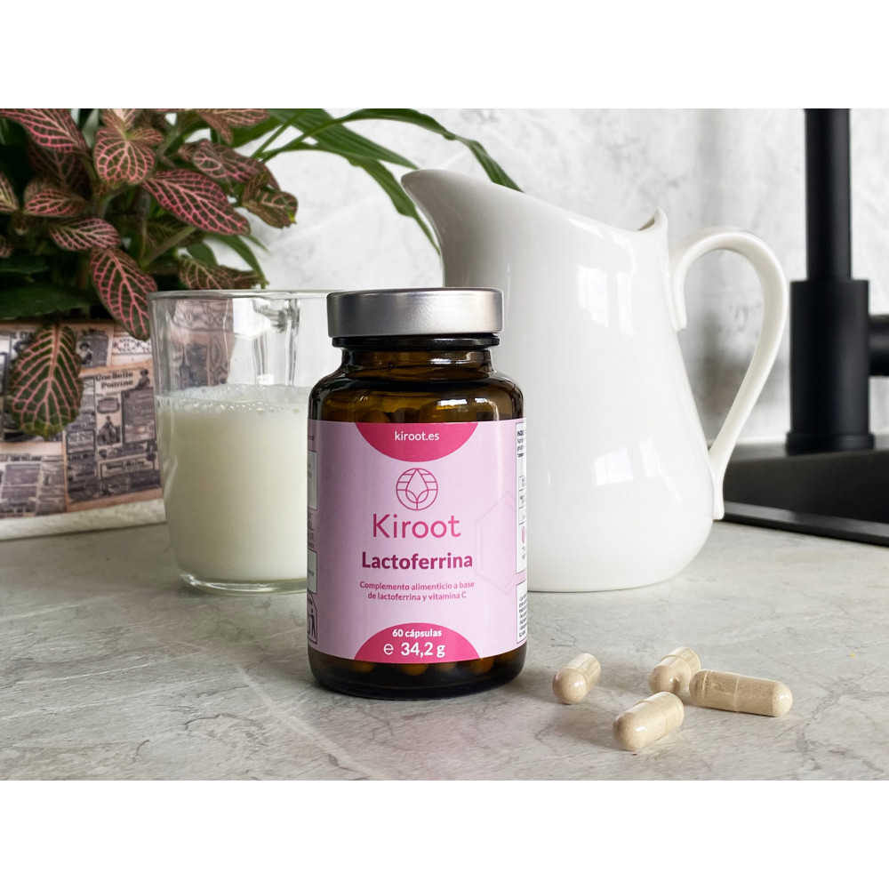 Comprar LACTOFERRINA 30 CAP KIROOT NUTRIBIOTICA online - Farmacia Coliseum