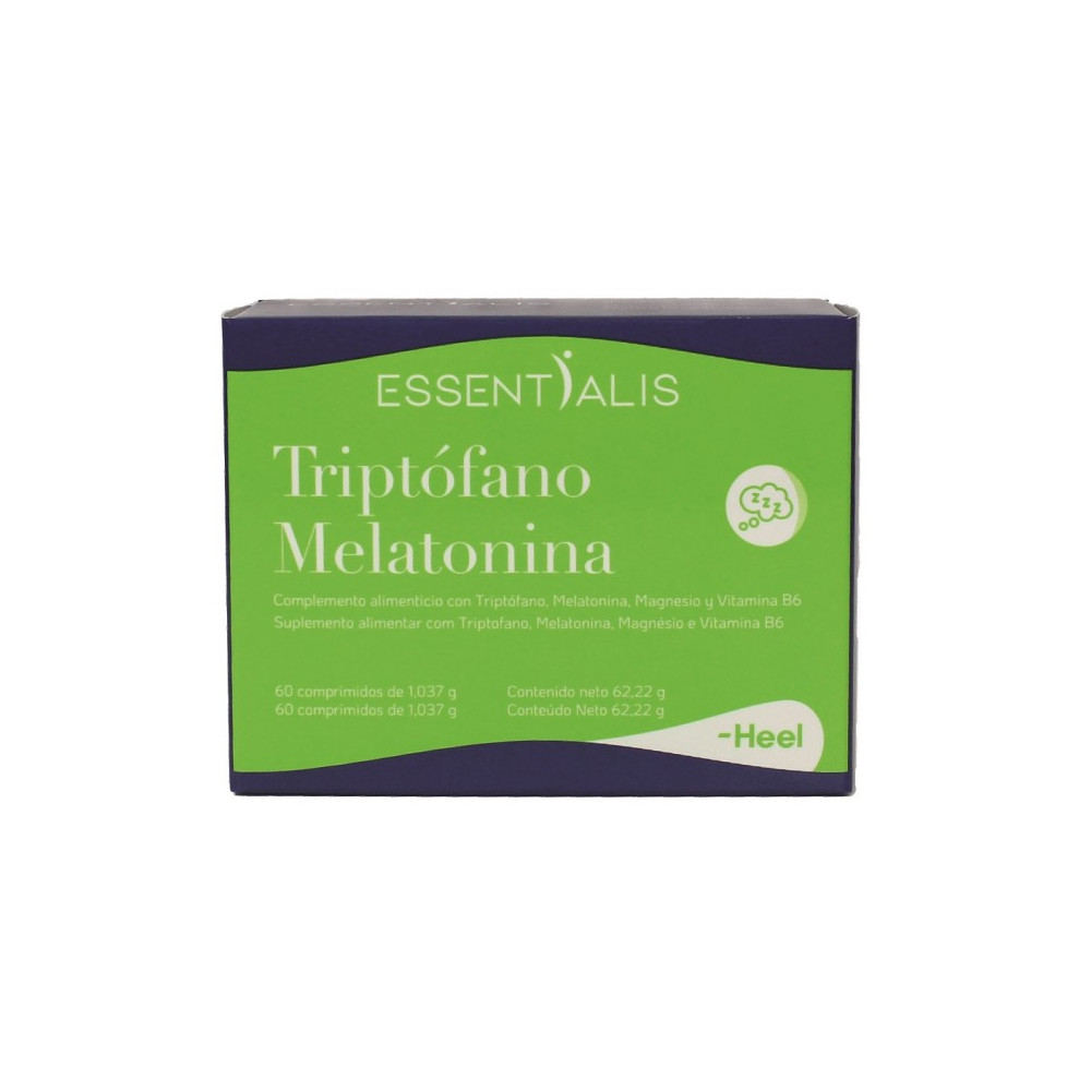 Comprar TRIPTÓFANO MELATONINA 60 COMP ESSENTIALIS - Coliseum