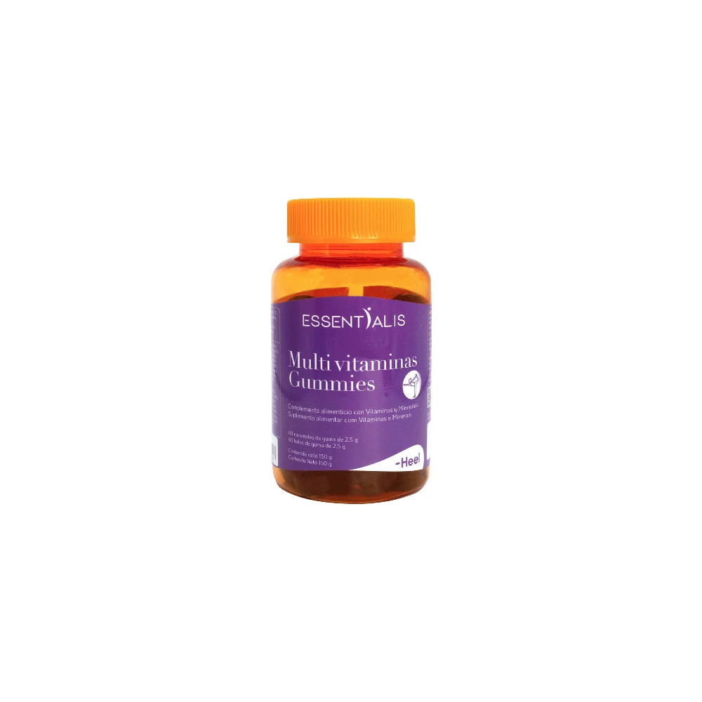 MULTI VITAMINAS GUMMIES 60 CARAMELOS DE GOMA ESSENTIALIS - Coliseum