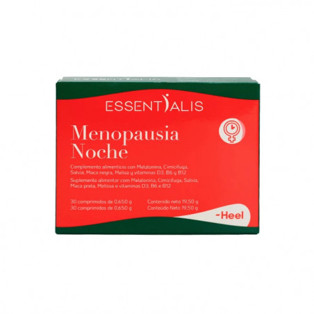 Comprar online MENOPAUSIA NOCHE 30 COMP ESSENTIALIS- Farmacia Coliseum