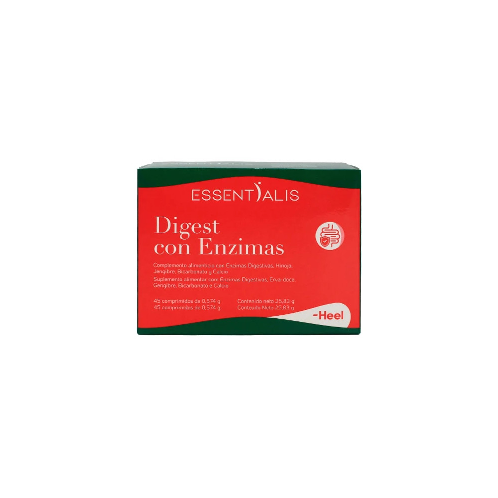 Comprar DIGEST CON ENZIMAS 45 COMP ESSENTIALIS - Farmacia Coliseum
