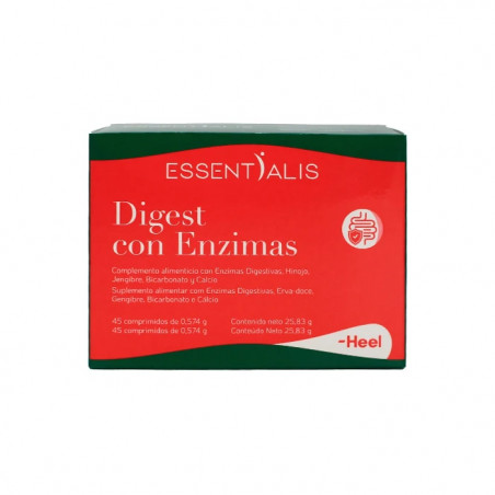 Comprar DIGEST CON ENZIMAS 45 COMP ESSENTIALIS - Farmacia Coliseum