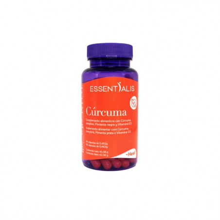 Comprar online CÚRCUMA 90 CAP ESSENTIALIS - Farmacia Coliseum