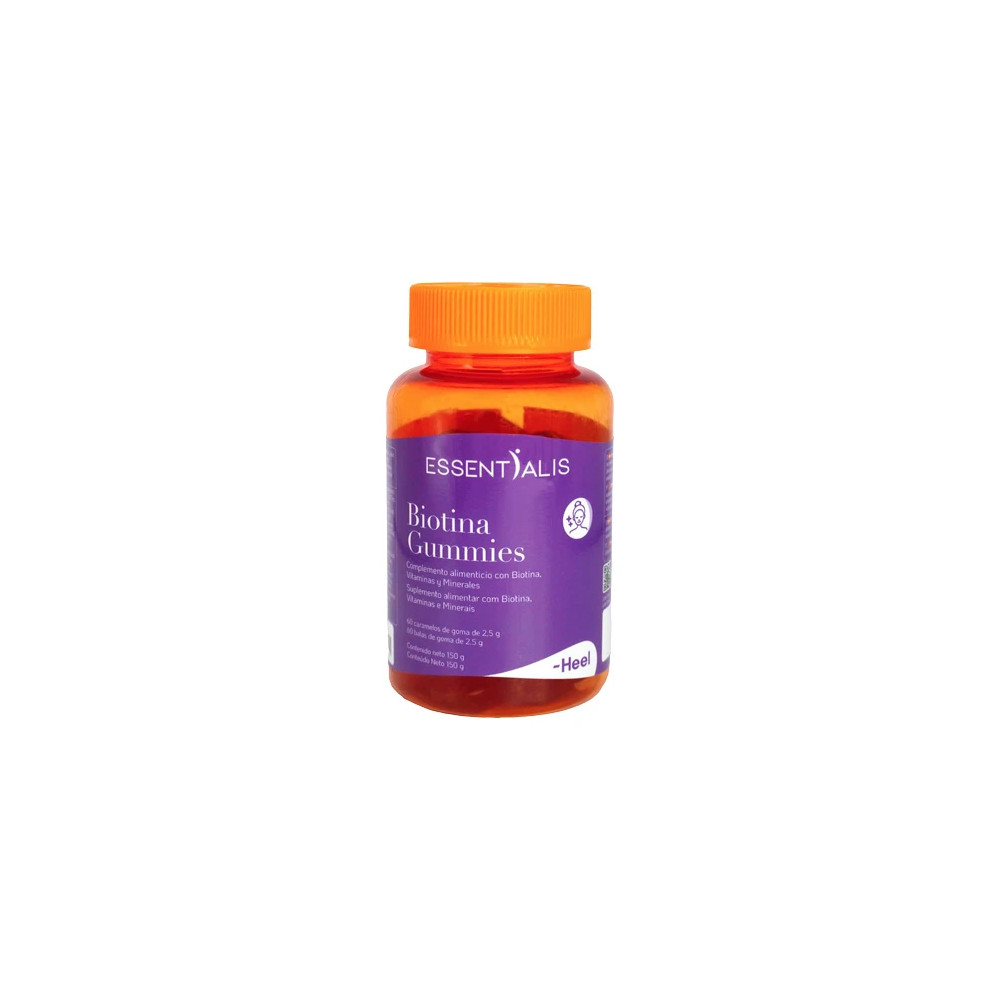 Comprar BIOTINA GUMMIES 60 CARAMELOS DE GOMA ESSENTIALIS - Coliseum