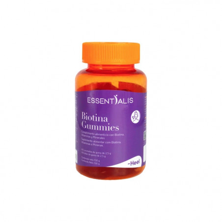 Comprar BIOTINA GUMMIES 60 CARAMELOS DE GOMA ESSENTIALIS - Coliseum