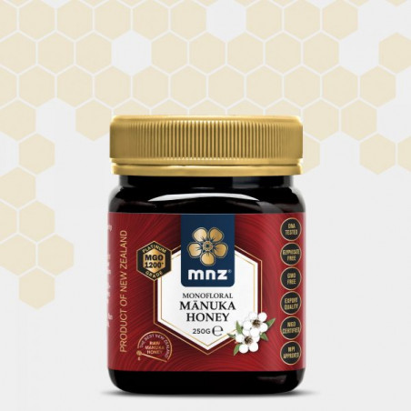 Comprar MONOFLORAL MANUKA HONEY RAW MGO 1200 250 GRS MANUKA WORLD online - Farmacia Coliseum