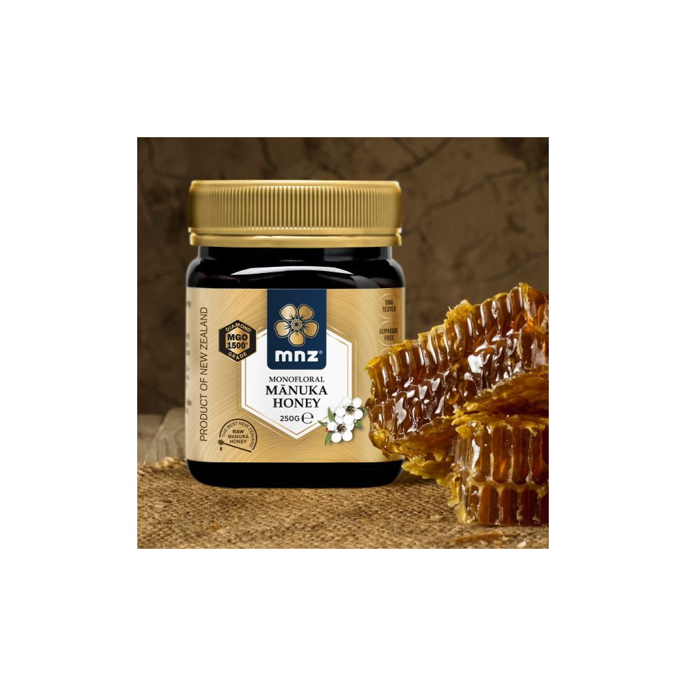 Comprar MONOFLORAL MANUKA HEALTH RAW MGO 1500 250 GRS MANUKA WORLD