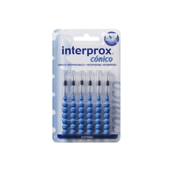 CEPILLO INTERPROX CONICO 6 UN
