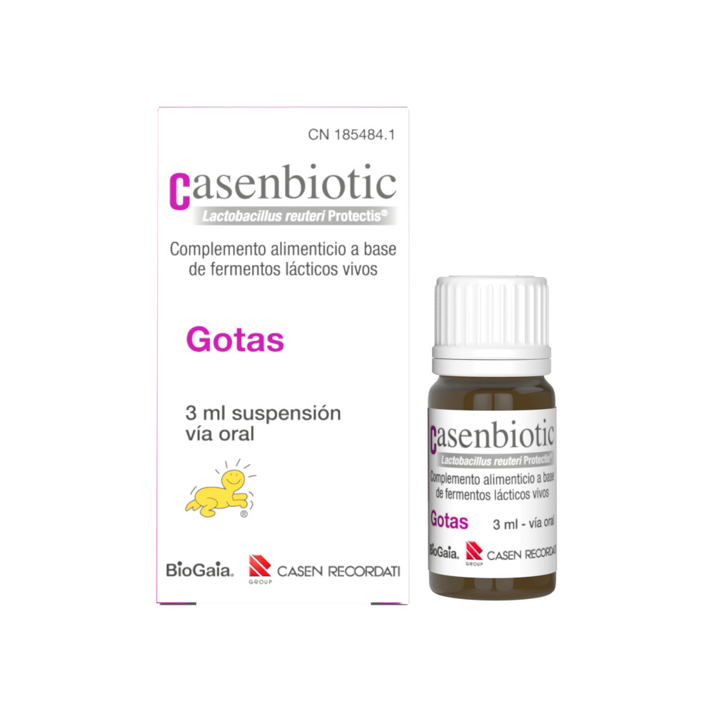 Comprar online CASENBIOTIC GOTAS 3 ML BIOGAIA - Farmacia Coliseum