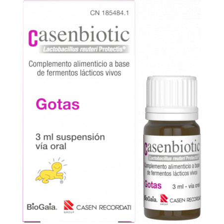 Comprar online CASENBIOTIC GOTAS 3 ML BIOGAIA - Farmacia Coliseum