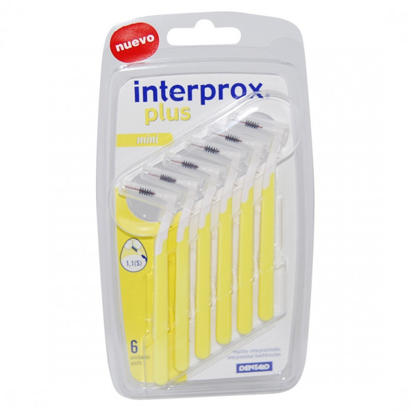 CEPILLO INTERPROX PLU MINI 6 U
