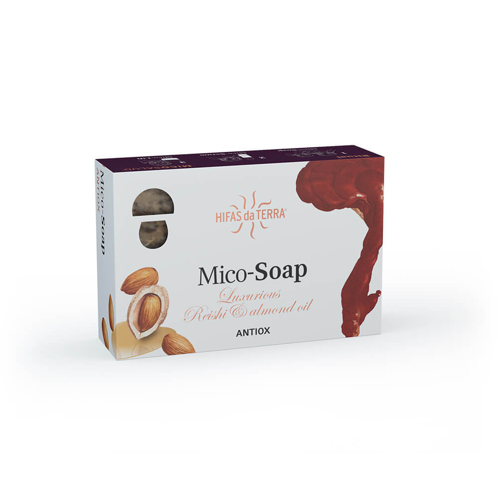 MICO SOAP LUXURIOUS REISHI ALMOND OIL 150 GR HIFAS DA TERRA - Coliseum