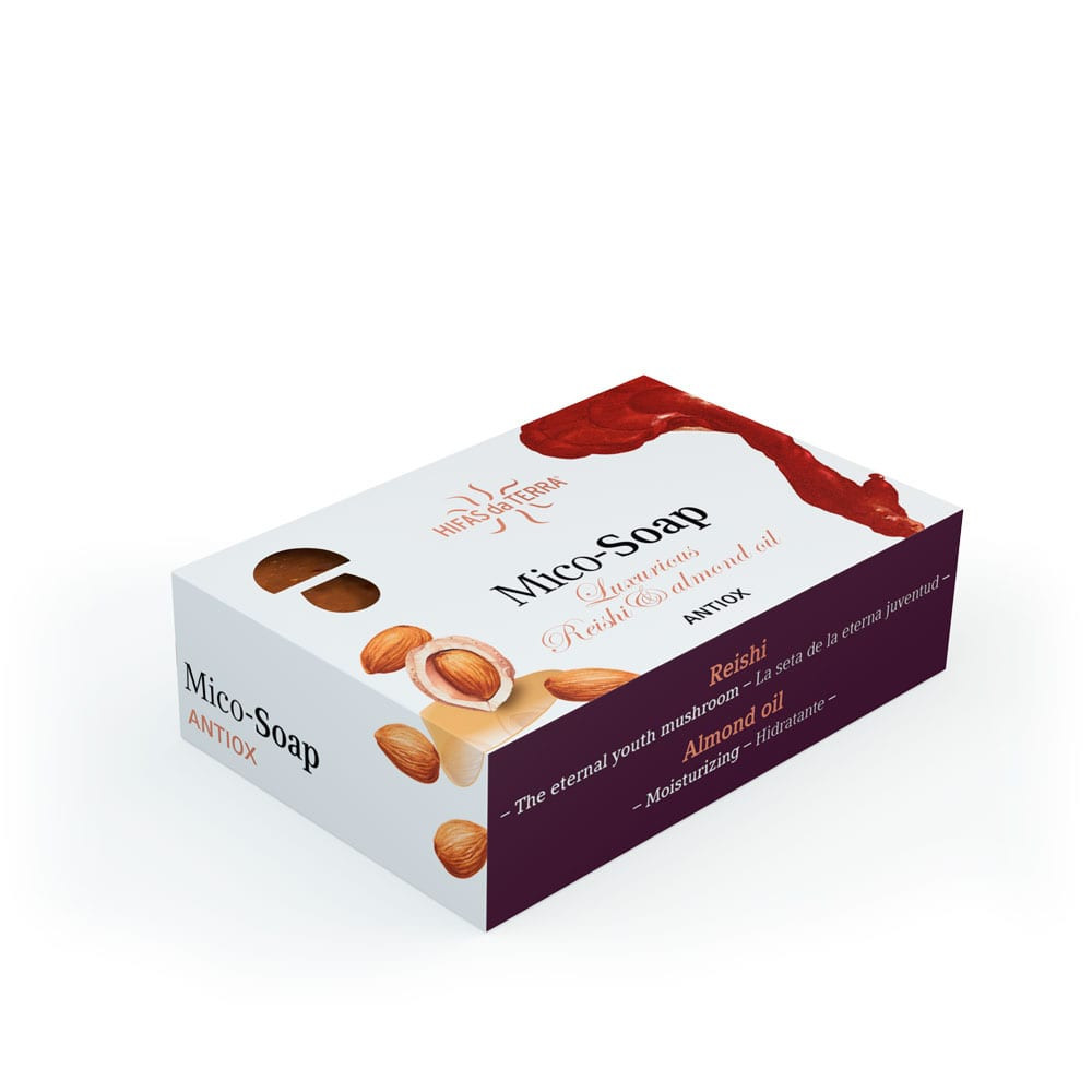 MICO SOAP LUXURIOUS REISHI ALMOND OIL 150 GR HIFAS DA TERRA - Coliseum