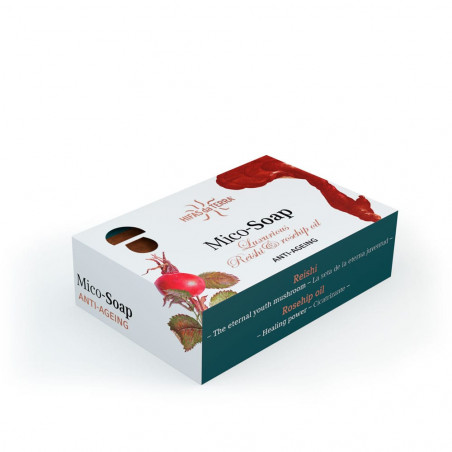MICO SOAP LUXURIOUS REISHI ROSEHIP OIL 150 GR HIFAS DA TERRA- Coliseum