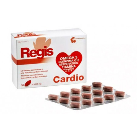 Comprar REGIS CARDIO 30 COMP GLOBAL REMEDIATION online - Coliseum