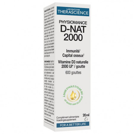 Comprar D-NAT 2000 20 ML PHYSIOMANCE THERASCIENCE online - Coliseum