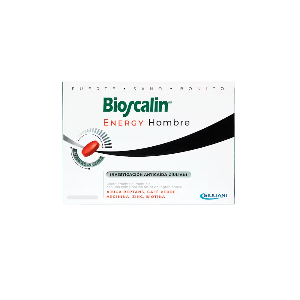 Comprar BIOSCALIN ENERGY HOMBRE 60 COMP BOIRON - Farmacia Coliseum