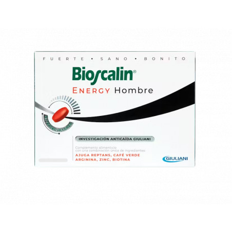 Comprar BIOSCALIN ENERGY HOMBRE 60 COMP BOIRON - Farmacia Coliseum