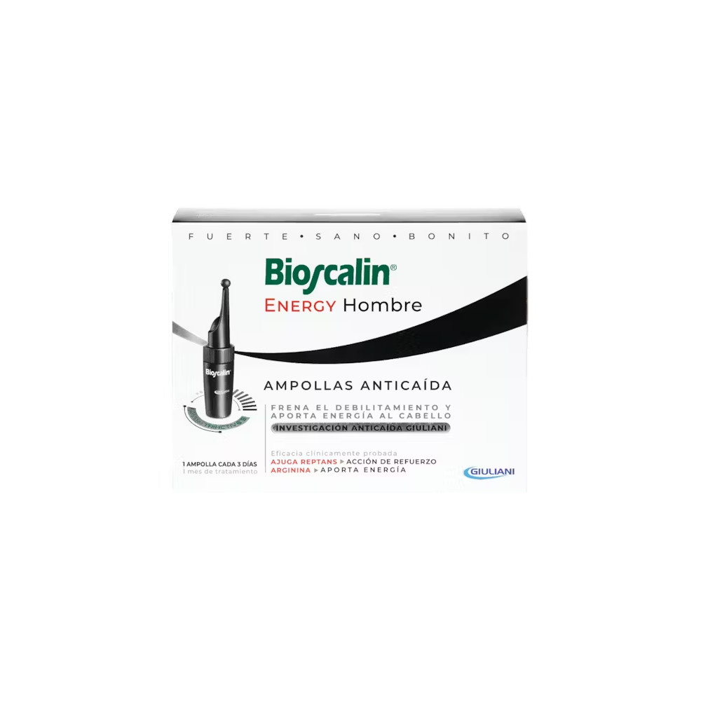Comprar BIOSCALIN ENERGY HOMBRE 10AMPX3,5ML BOIRON - Farmacia Coliseum