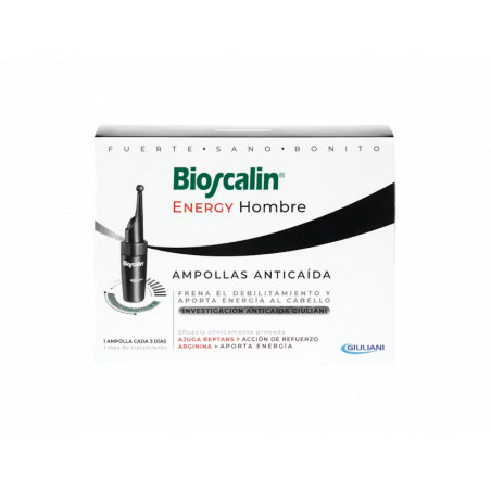 Comprar BIOSCALIN ENERGY HOMBRE 10AMPX3,5ML BOIRON - Farmacia Coliseum