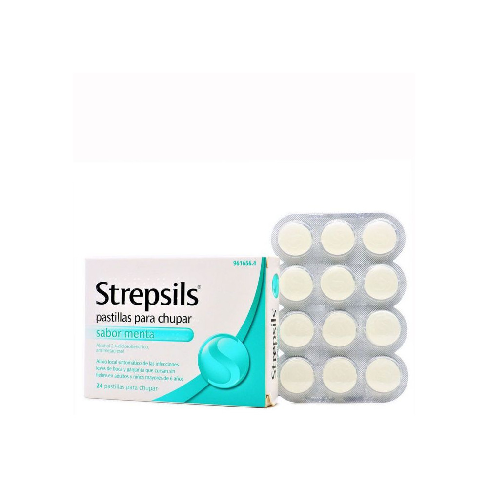 Comprar STREPSILS ORIGINAL MENTA 24 PAST online - Farmacia Coliseum