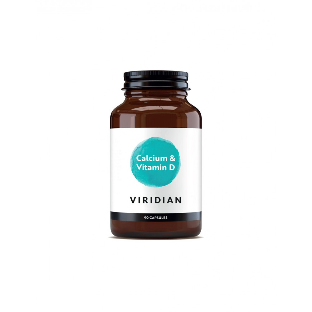 Comprar CALCIO D3 ALTA POTENCIA 90 CAP VIRIDIAN online - Farmacia Coliseum