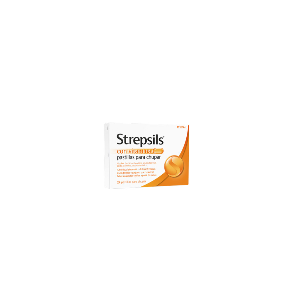 Comprar STREPSILS VITAMINA C 24 PAST online - Farmacia Coliseum