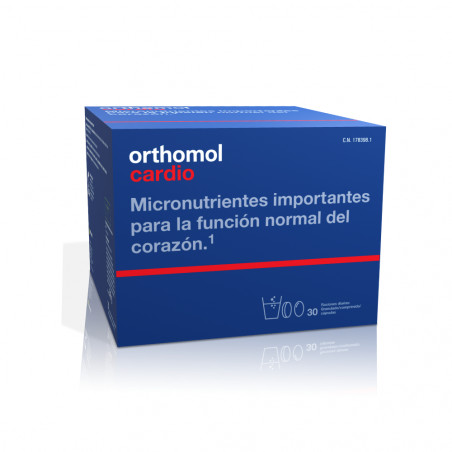 Comprar online ORTHOMOL CARDIO GRANULADO 30 RACIONES COBAS - Coliseum