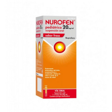 Comprar NUROFEN PEDIATRICO 20 MG POR ML NARANJA 200 ML - Coliseum