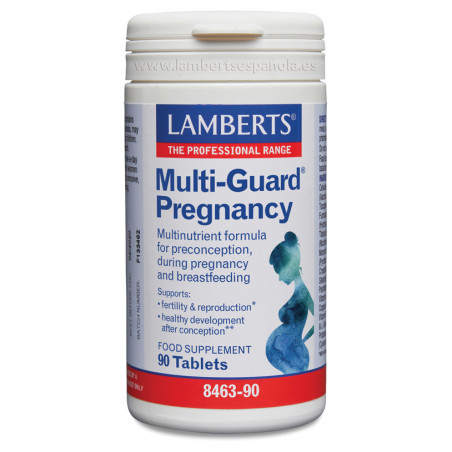 Comprar MULTI GUARD PREGNANCY 90 COMP LAMBERTS - Farmacia Coliseum