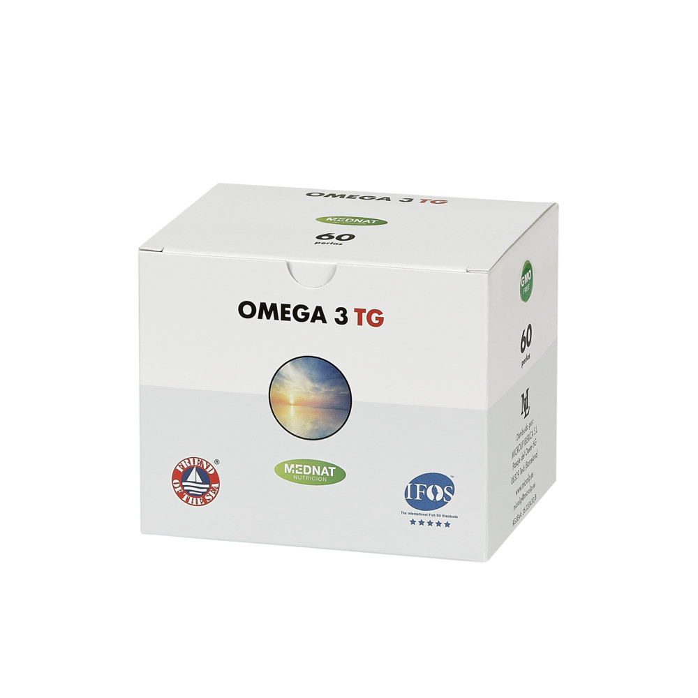 Comprar online OMEGA 3 TG 60 CAP MEDNAT - Farmacia Coliseum