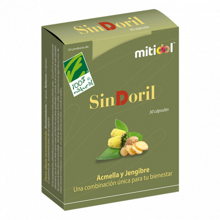 Comprar online SINDORIL (MITIDOL) 30 CAP CIEN POR CIEN NATURAL - Farmacia Coliseum