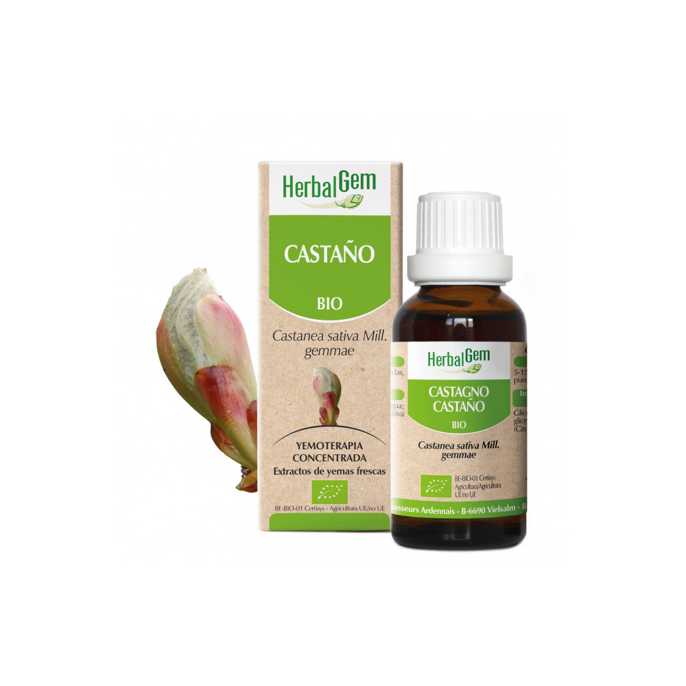 Comprar CASTAÑO YEMODERIVADO BIO 30 CC HERBALGEM online - Coliseum