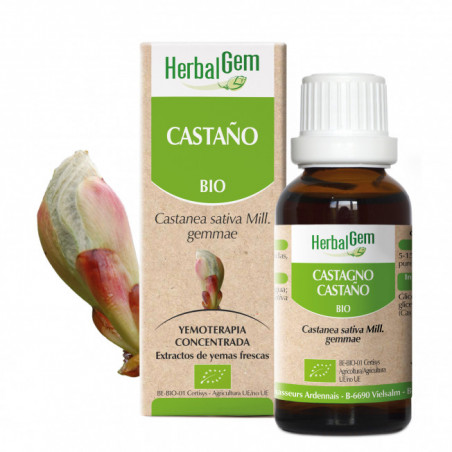 Comprar CASTAÑO YEMODERIVADO BIO 30 CC HERBALGEM online - Coliseum