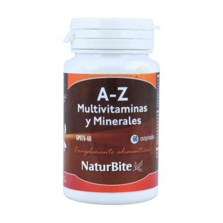 Comprar A-Z MULTIVITAMINAS Y MINERALES 60 COMP NATURBITE - Coliseum