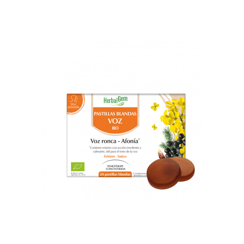 Comprar PASTILLAS BLANDAS VOZ AFONIA BIO 24 COMP HERBALGEM online