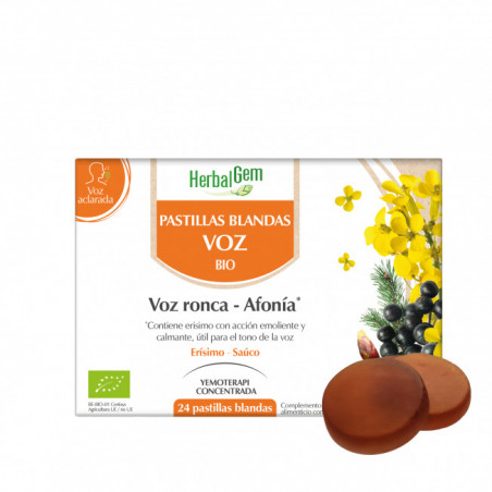 Comprar PASTILLAS BLANDAS VOZ AFONIA BIO 24 COMP HERBALGEM online