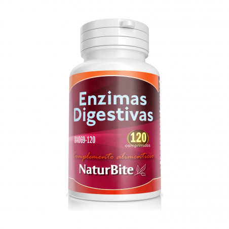 Comprar ENZIMAS DIGESTIVAS 120 COMP NATURBITE - Farmacia Coliseum