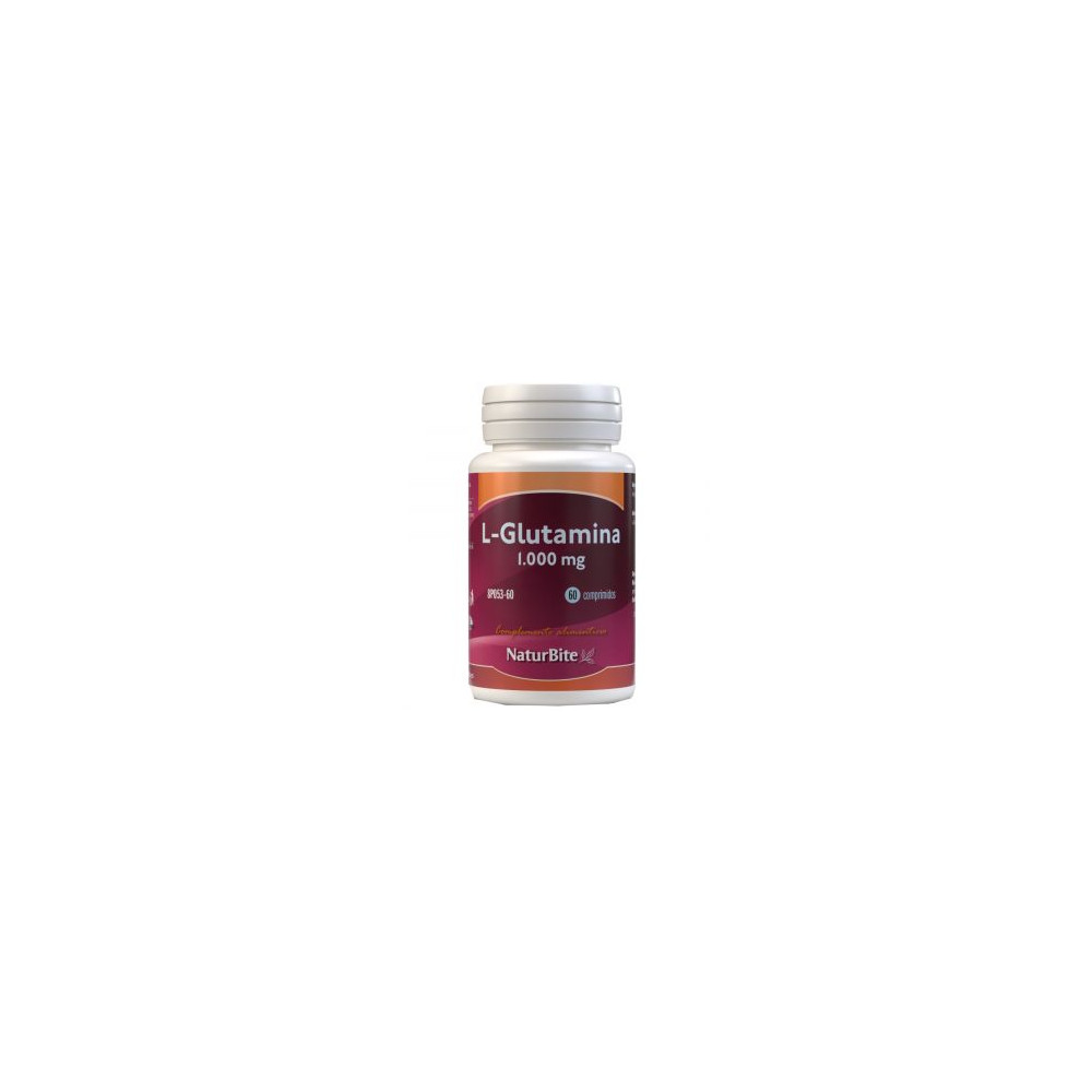 Comprar online GLUTAMINA 1000MG 60COMP NATURBITE - Farmacia Coliseum