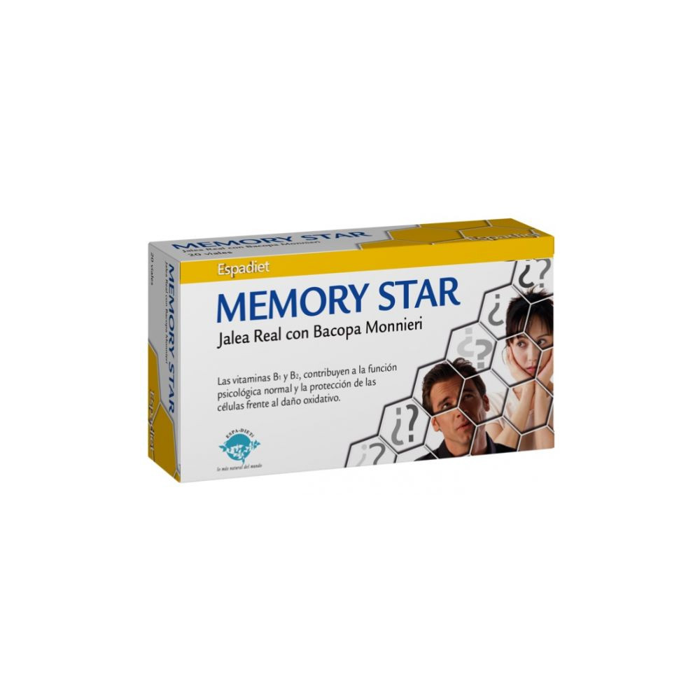 Comprar online JALEA MEMORY STAR 20 VIALES ESPADIET- Farmacia Coliseum