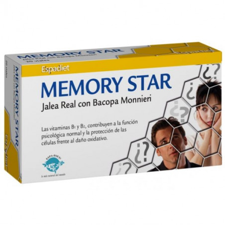Comprar online JALEA MEMORY STAR 20 VIALES ESPADIET- Farmacia Coliseum