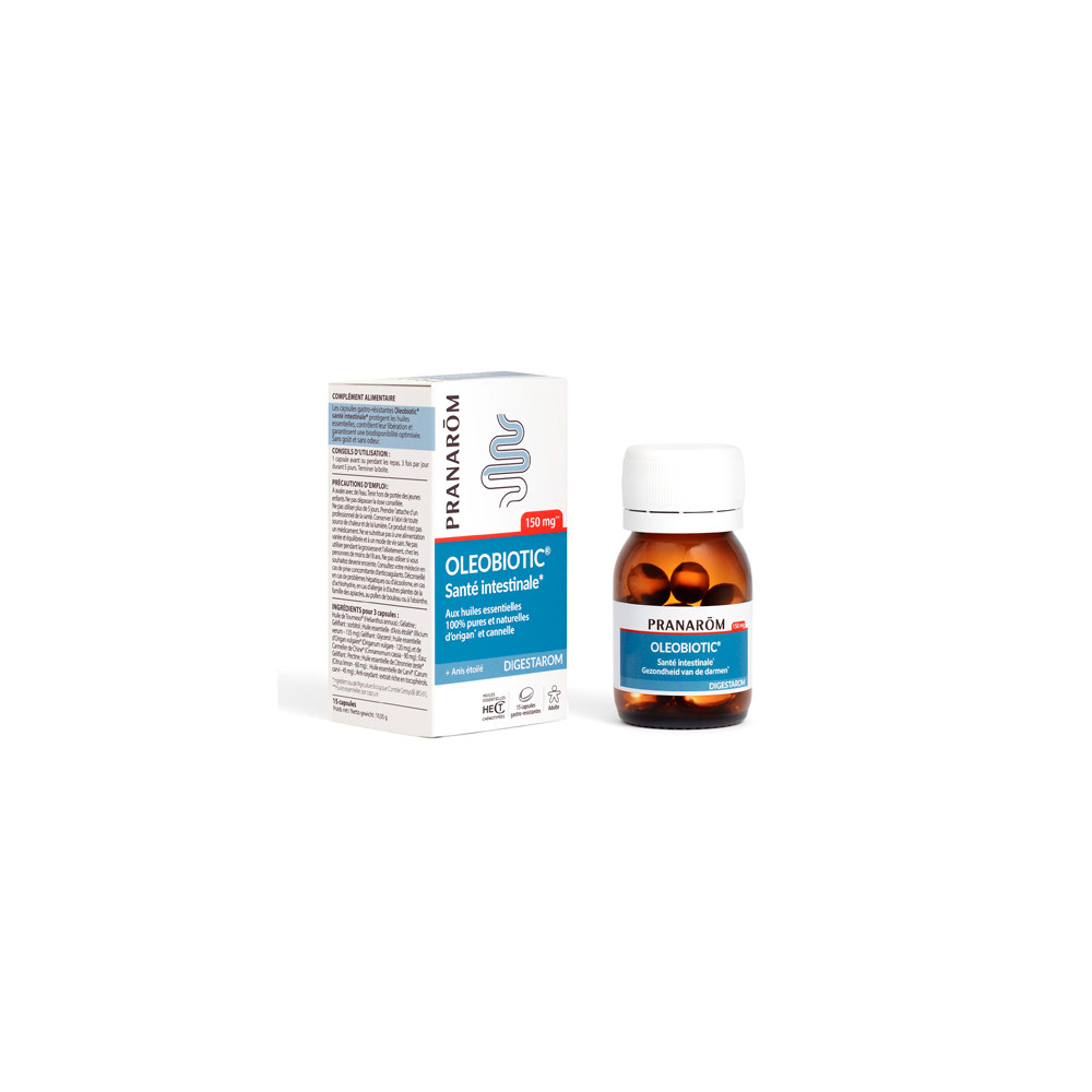 Comprar DIGESTAROM OLEOBIOTIC 15 CAP PRANAROM - Farmacia Coliseum
