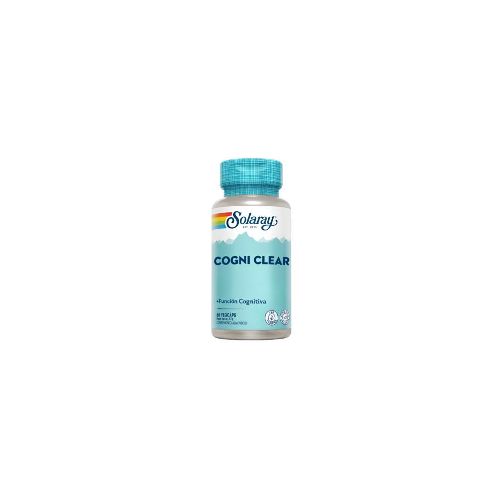 Comprar online COGNI CLEAR 60 VEGCAP SOLARAY - Farmacia Coliseum