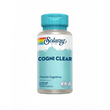 Comprar online COGNI CLEAR 60 VEGCAP SOLARAY - Farmacia Coliseum