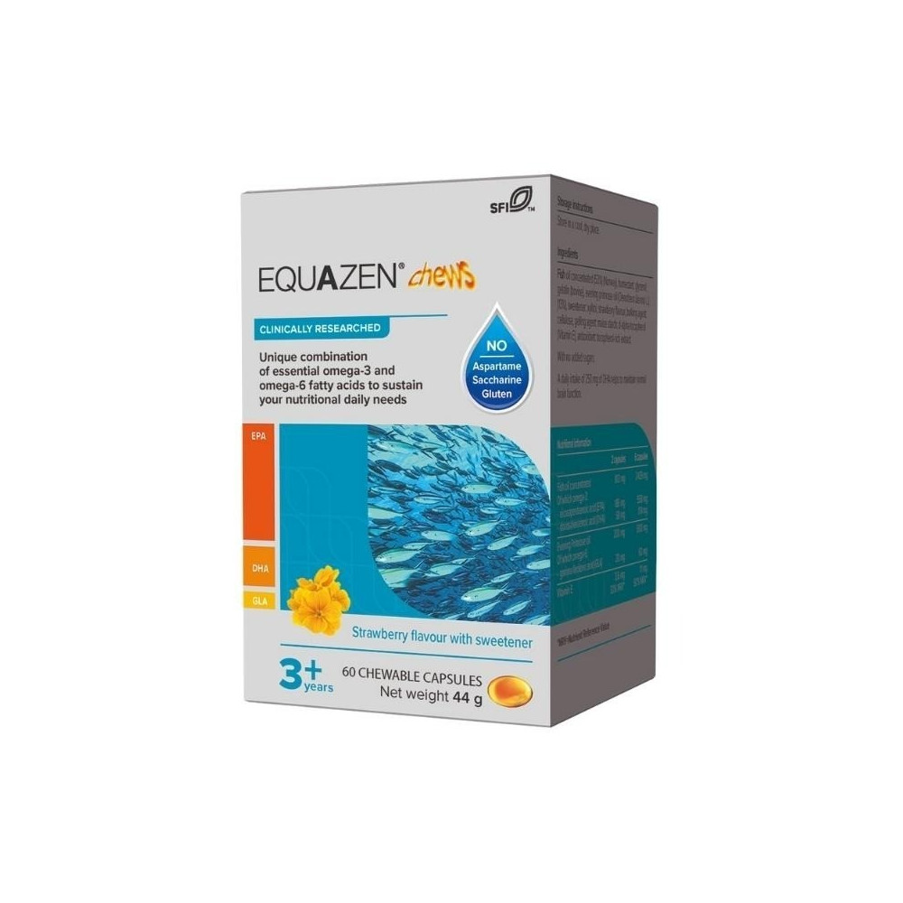 Comprar online EQUAZEN CHEWS 60 CAP MASTICABLES VITAE - Coliseum