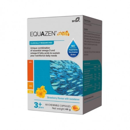 Comprar online EQUAZEN CHEWS 60 CAP MASTICABLES VITAE - Coliseum