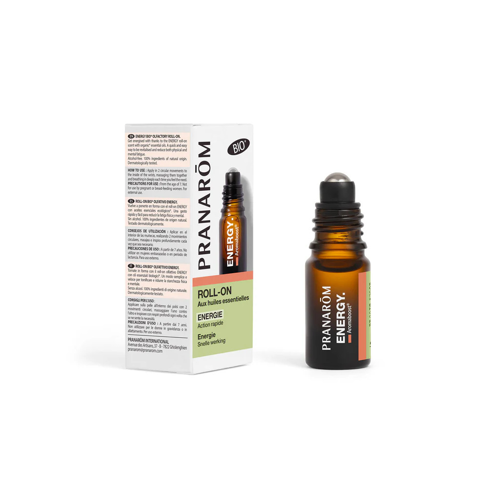 Comprar AROMABOOST ENERGY ROLL ON 5 ML BIO PRANAROM online - Farmacia Coliseum